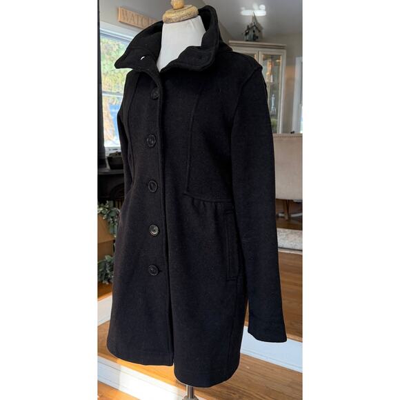 Patagonia Women’s Better Sweater Long Coat Gray Button Front Jacket Medium - Picture 11 of 16